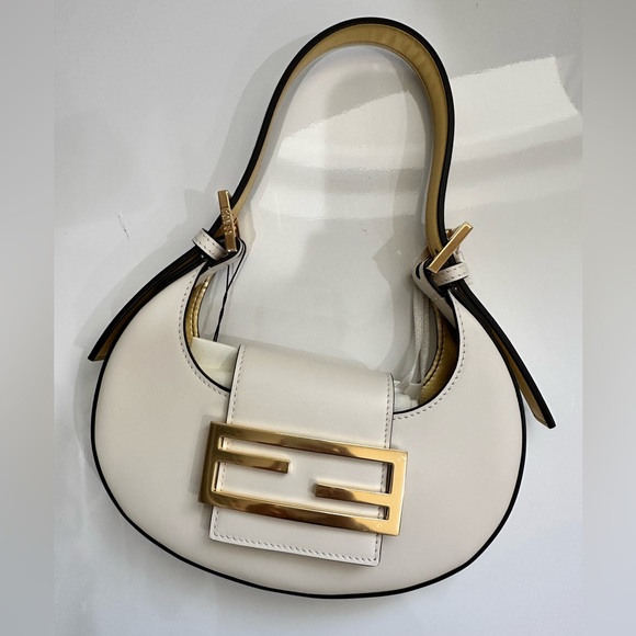 Fendi Bags Fendi Mini Cookie Bag In White Ivory Poshmark